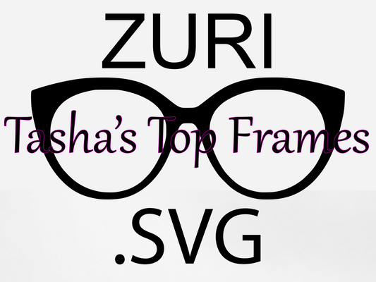 Zuri .SVG File (For use with Cricut or other cutting machines)