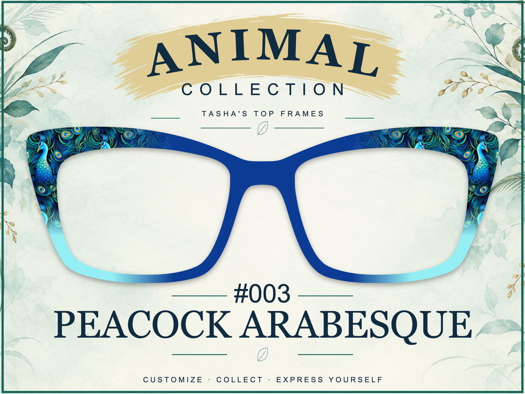 Animal Collection #003 - Peacock Arabesque