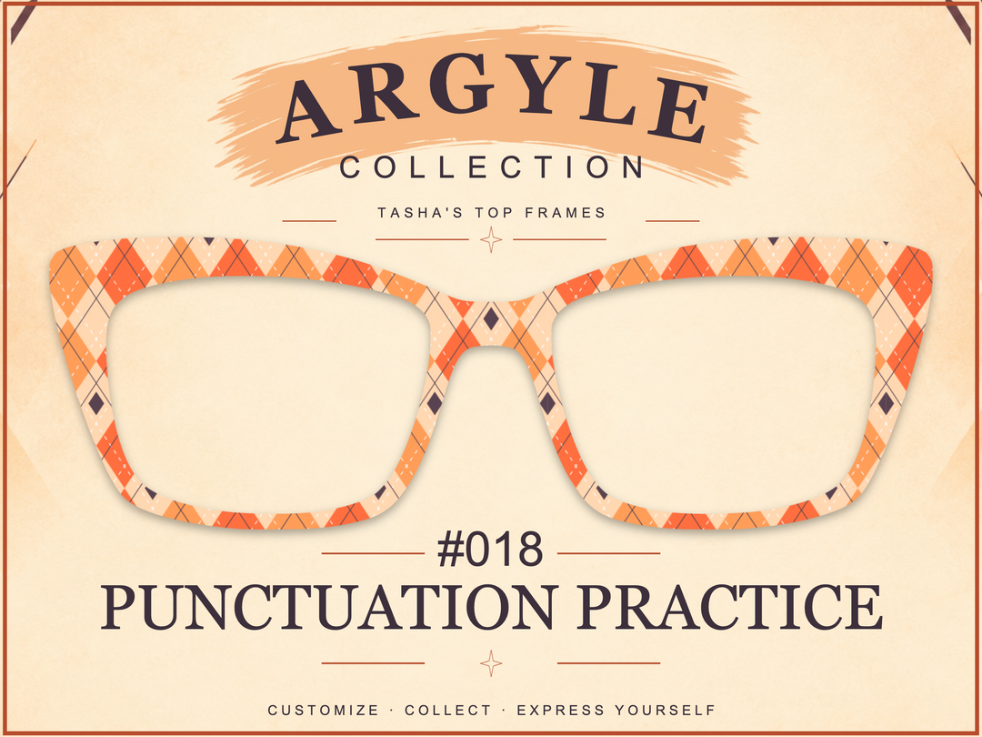 Argyle Collection #018 - Punctuation Practice