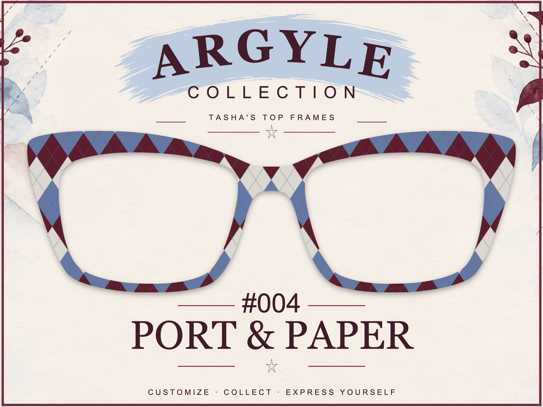 Argyle Collection #004 - Port & Paper