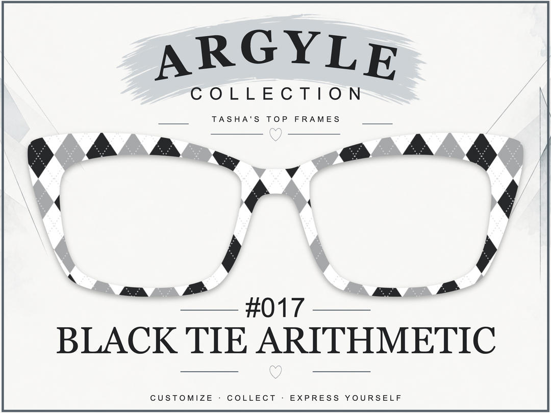 Argyle Collection #017 - Black Tie Arithmetic