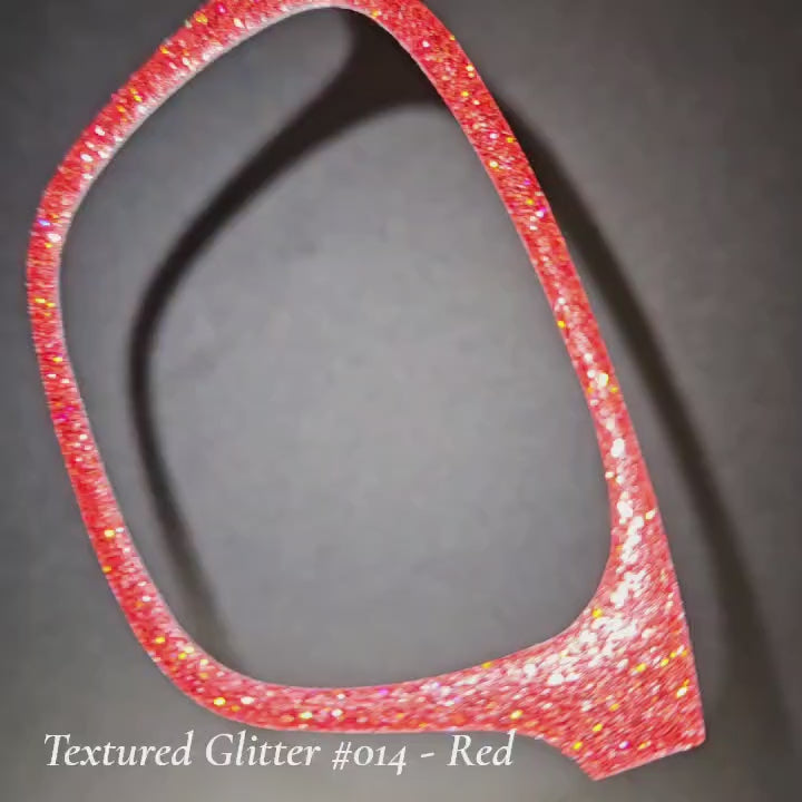 Textured Glitter Collection #014 - Red