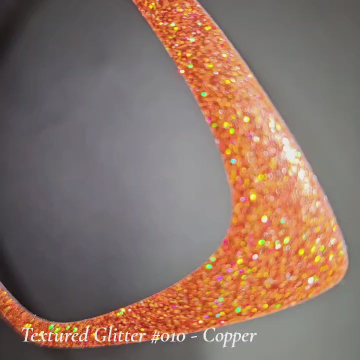 Textured Glitter Collection #010 - Copper