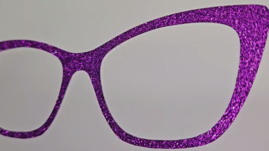 Sparkly Vinyl Collection #005 - Sparkly Purple