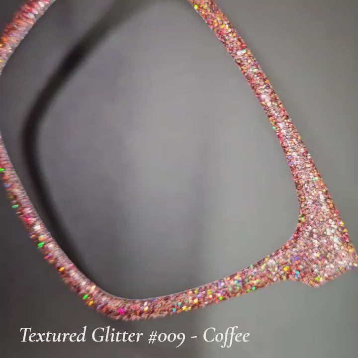 Textured Glitter Collection #009 - Coffee