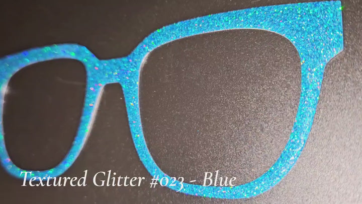 Textured Glitter Collection #023 - Blue