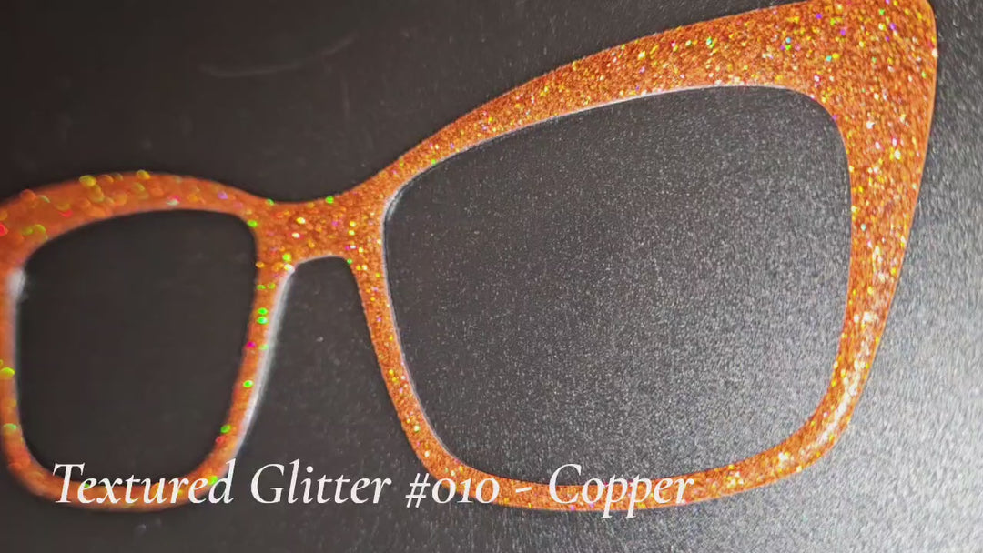 Textured Glitter Collection #010 - Copper
