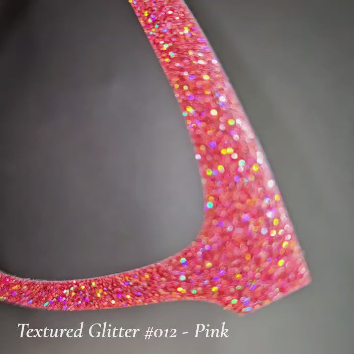 Textured Glitter Collection #012 - Pink