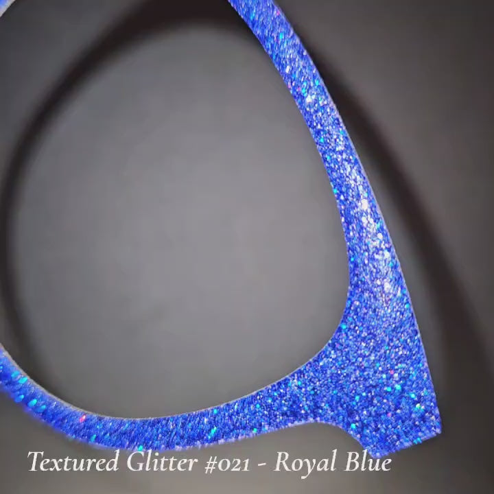 Textured Glitter Collection #021 - Royal Blue
