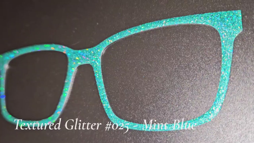 Textured Glitter Collection #025 - Mint Blue