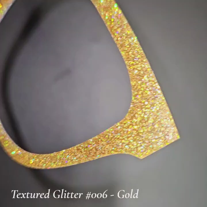 Textured Glitter Collection #006 - Gold