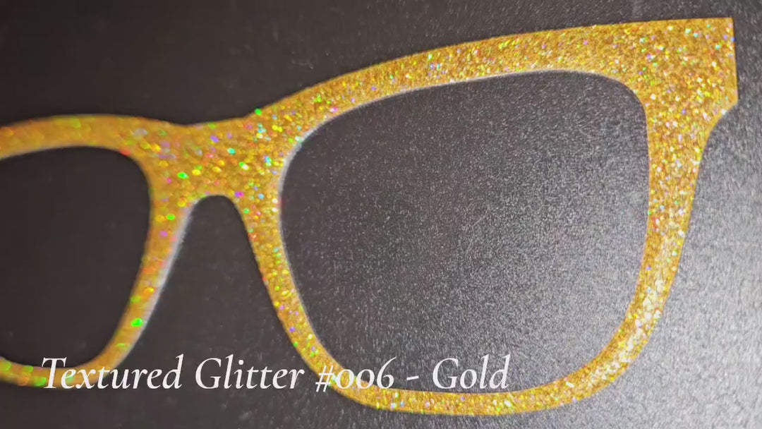 Textured Glitter Collection #006 - Gold