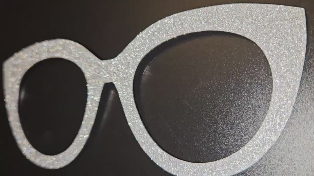 Sparkly Vinyl Collection #001 - Sparkly Silver